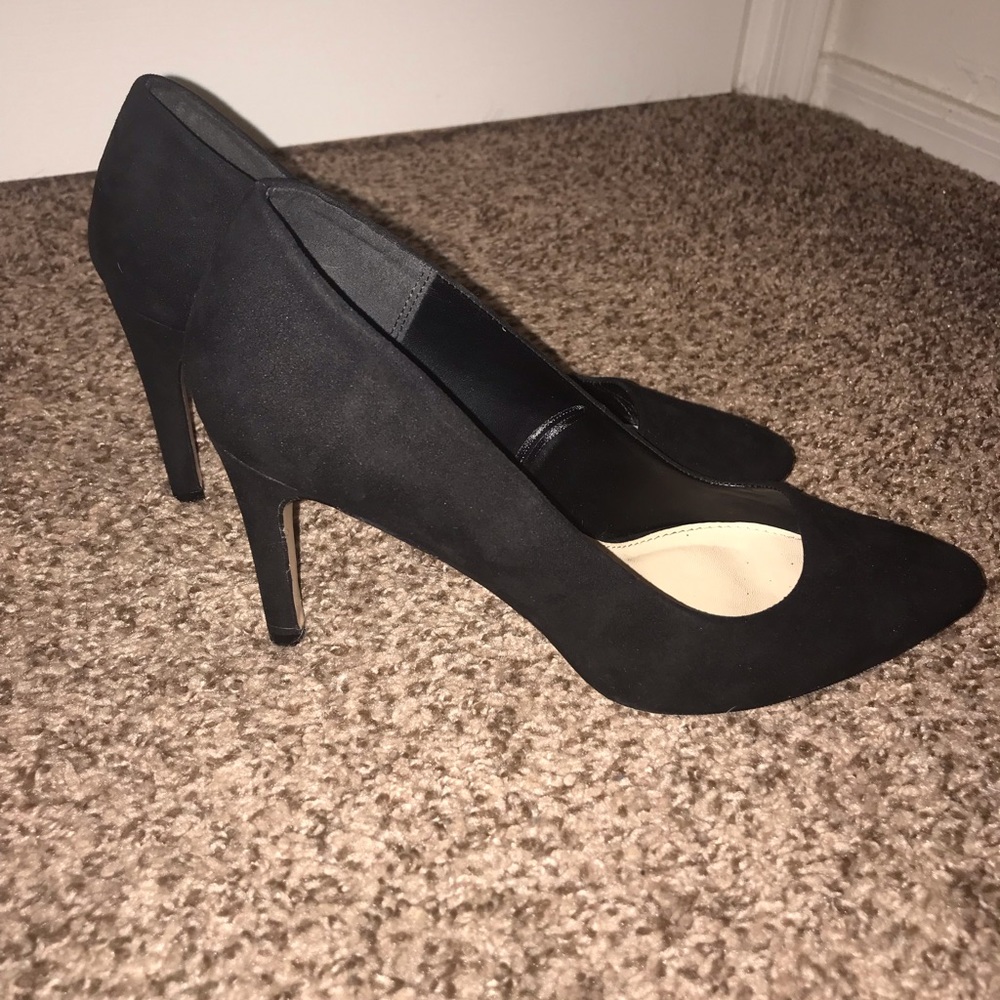 Black heels